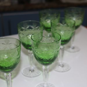 copas talladas en verde fume